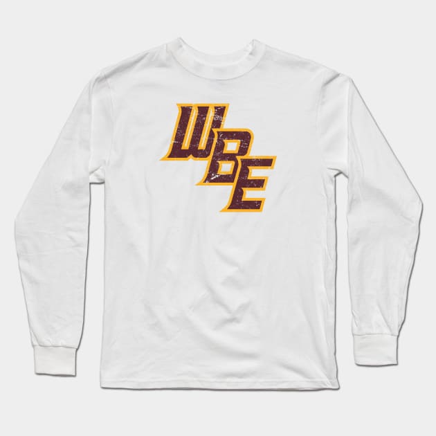 West Bend East Suns Lettering Long Sleeve T-Shirt by Stalwarthy